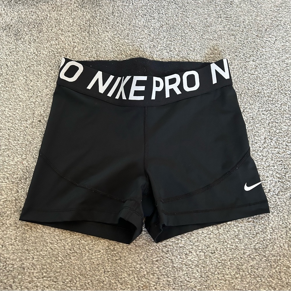 Nike Pro Black Athletic Shorts